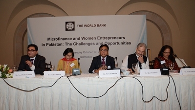 Panelists at the report launch, October 17, 2012, Islamabad